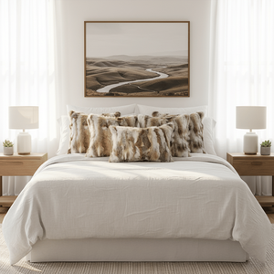 Juego de 6 Fundas de Almohada de Piel Sintética de Lujo, 45 cm y 30x50 cm, Fundas Decorativas para Cojines - Product Image 6