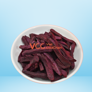 มันเทศม่วงอบกรอบคุณภาพพรีเมียม 100% VF ทอดสุญญากาศ |   ขนมขบเคี้ยวกรอบ ไม่มีน้ำตาลเพิ่ม สุขภาพดี ขายส่ง/OEM - Product Image 1