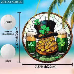 CIFbuy Attrape-soleil en prisme acrylique arc-en-ciel, décoration suspendue pour la maison, le jardin, les festivals, panneaux de vitrail, TikTok pour Temu Pick up - Product Image 2