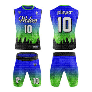 Maillots et shorts de football 7v7 respirants, ensembles personnalisables avec sacs, gants, casque – Design unique – Offre spéciale 2026 - Product Image 2