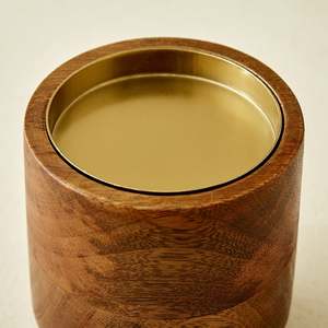 Porte-bougies cylindriques en bois, écologiques, faits à la main, résistants à la chaleur, durables, pour la maison, Noël, la Saint-Valentin, anniversaire - Product Image 2