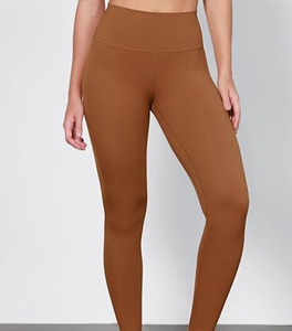 Leggings de yoga taille haute sans couture pour femme, couleur unie, extensibles, respirants, pour l'entraînement sportif - Product Image 3