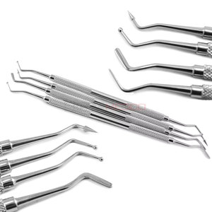 Professional Dental Probes Composite Filling Plugger 6.69 Inch Composite Dental Medic Instruments Regular Set of 4 High Quality - Product Image 1