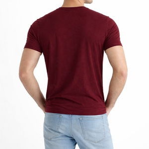 Camiseta Lisa para Hombre, Manga Corta, Cómoda, Ligera, Duradera, Elegante, Suave, Transpirable, Estilo Moderno - Product Image 2