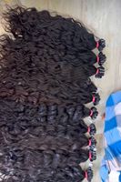 Extensions de cheveux naturels bouclés style indien, cheveux humains Remy vierges non traités, double trame machine, cuticules alignées, sans nœuds