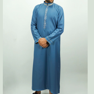 Jubba Profesional para Hombre, Diseño Elegante, Cálida para Invierno, Tallas Grandes, Corte Ajustado, Thobes de Algodón con Vuelo para Adultos - Product Image 5