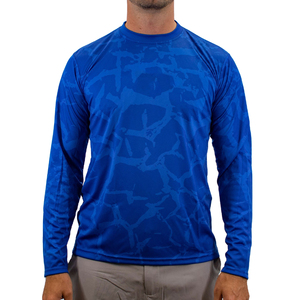 Camisas de Pesca Transpirables de Manga Corta para Hombre, Diseño Nuevo, Precio al por Mayor, Secado Rápido, Color Personalizado, Servicio OEM - Product Image 1