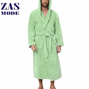 Bata de Baño de Franela Tejida Sexy para Hombre y Mujer, Ropa de Casa ODM, Pijama Cálido de Invierno para Verano y Primavera - Product Image 1
