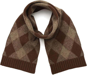 Luxury Feel Unisex Knitted <b>Scarf</b> <b>Silk</b>-soft Winter Neck Wrap Custom Logo Ribbed Knit Premium Accessory <b>Scarf</b> - Product Image 1
