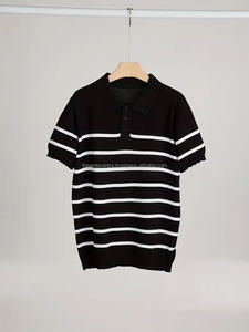 Nouvelle mode T-shirt d'été pour hommes, vêtements de sport décontractés à manches longues, t-shirt en coton Slim Fit, polos respirants, polos pour hommes - Product Image 2