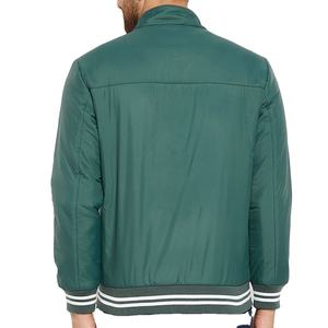 PRO ENTERPRISES, chaqueta de bombardero informal gruesa a prueba de viento para hombre, cuello en V, cierre de cremallera, carcasa de nailon/algodón, 100% poliéster, ajuste holgado - Product Image 4