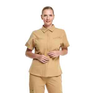 Vêtements de travail antibactériens flexibles de qualité supérieure pour le personnel médical, tenue d'infirmière, uniforme d'hôpital - Product Image 1
