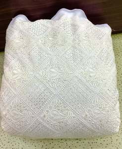 Luxury Sequin Embroidery Lace Fabric Floral Beaded Mesh Fabric African Wedding Party Dress Material - Product Image 3