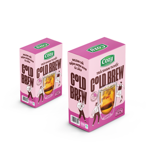 Muestras Gratis de Bolsitas de Té Piramidales Snow Shan para Infusión en Frío, Sin Aditivos, Té con Sabor, Bolsitas Piramidales, Caja de Empaque Personalizada - Product Image 1