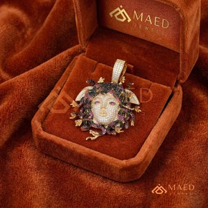 Collier pendentif en moissanite cultivée en laboratoire très demandé, couleur D, fabrication de bijoux fins, fournisseur - Product Image 5