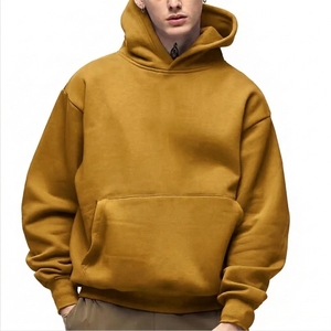 Sudadera con Capucha para Hombre, de Algodón 100%, Estilo Oversize, con Hombros Caídos, Bordado de Logotipo Personalizado, Ideal para Invierno, la Más Vendida - Product Image 1