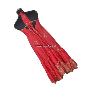 New Bohemian New Arrivals V Neck <b>Dress</b> Elegant Casual Women Long <b>Dress</b> <b>Custom</b> Sleeveless Vintage Print Sari Beach Summer <b>Dress</b> - Product Image 6