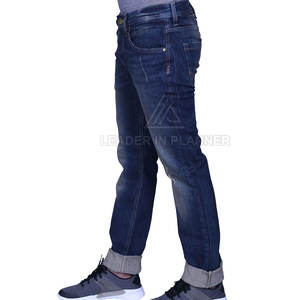 Pantalons pour hommes sur mesure, design respirant et écologique, design unique, jeans lavés très vendus en gros - Product Image 2