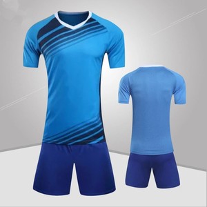 Latest Style Soccer Uniform Wholesale Football Short Set Breathable Soccer Uniform Set for Team <b>Boys</b> Good Quality Soccer Uniform - Product Image 5