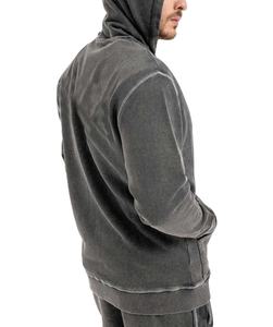 Pantalones cortos lavados con ácido de alta calidad para hombre, venta al por mayor, conjuntos cortos de lana de moda para hombre, ropa de calle de invierno, pantalones cortos con cremallera - Product Image 4