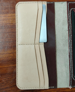 anwar enterprises Handcrafted Leather Wallet Personalized <b>Slim</b> <b>Holder</b> With Custom Engraving Bifold Cover for Men or Women - Product Image 3