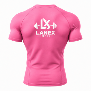 <b>Men</b> <b>Compression</b> T-<b>Shirt</b> Quick Dry Athletic Gym <b>Shirt</b> | Muscle Fit Workout Training Tee | Stretch Running Fitness Sportswear Tee - Product Image 3
