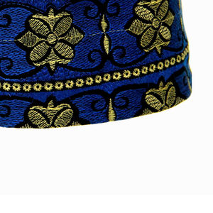 Gorro de Oración Musulmán de Primera Calidad 2026, Diseño Personalizado, Ligero y Cómodo, Gorros Kufi Musulmanes Bordados para Hombre - Product Image 3