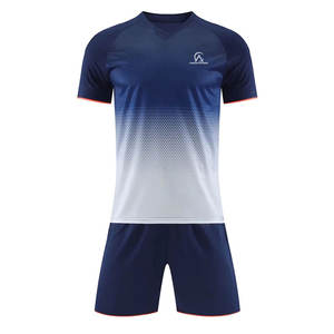 Conjunto de Uniforme de Fútbol Personalizado, Tela de Alta Calidad, Transpirable y Ligera, Adecuado para Entrenamiento de Equipos - Product Image 1