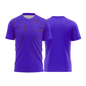 Maillots de football à manches courtes imprimés avec nom et numéro, vente en gros, maillots de football unisexes fabriqués en usine, personnalisables, col rond - Product Image 5