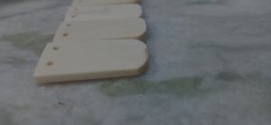 Pendentif en os sculpté Vintage de grande qualité, 1 pièce, sautoir en nœud papillon, sculpté, prix de gros - Product Image 4