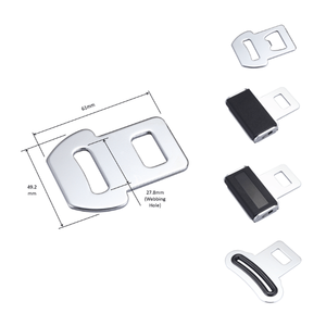 Cinturón de seguridad de aviación de estilo deportivo, hebilla de acero de 2-5 puntos con poliéster, aluminio y material plástico - Product Image 3
