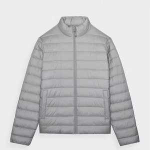 Manteau d'hiver pour homme, veste matelassée unie, nouvelle fermeture éclair, veste matelassée décontractée chaude à capuche, fabricant - Product Image 6
