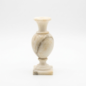 White Onyx Stone Flower <b>Vase</b>-Modern Design Budget-Friendly Tabletop <b>Vase</b> by CROXX LINC INTERNATIONAL - Product Image 6