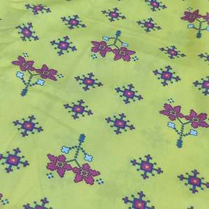 Tissu imprimé numérique en gros, motif floral, polyester, coton, rayonne, pour robe, chemisier, chemise, vêtement de mode - Product Image 2