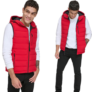 Gilet matelassé personnalisé avec logo, gilets équestres, vêtements d'hiver décontractés, vêtements d'extérieur, veste rembourrée, manteau, gilets matelassés pour hommes - Product Image 1