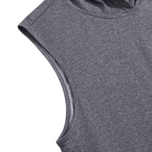 Hoodies sans manches écologiques les plus vendus pour la gym à bas prix - Product Image 5