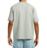 ผู้ผลิต OEM ODM เสื้อยืดแขนสั้นสีเทาสำหรับผู้ชาย Avirex ทรงปกติ ผ้าคอตตอนเจอร์ซีย์ สตรีทแวร์ คอกลม พิมพ์โลโก้ด้านหลัง - Product Image 4