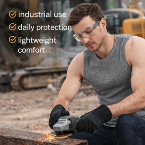 Débardeur anti-coupure en fibre HPPE, léger, respirant, résistant aux piqûres, vêtement de protection, personnalisable OEM - Product Image 4