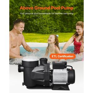 Pompa per piscina 3 HP fuori terra a velocità singola 149 GPM 3450 RPM 220V - Product Image 2