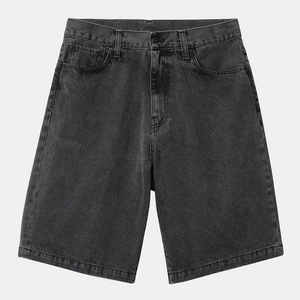 Shorts en jean pour hommes personnalisés, style vintage délavé, coupe ample, fabricant OEM en gros, shorts en coton respirant - Product Image 3