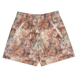 Custom Logo Basketball Shorts with Double-<b>Layer</b> Thick Mesh Fabric Cotton Style Cargo Solid Pattern Sublimation Printed Mesh - Product Image 4