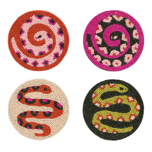 Handmade Seed <b>Beads</b> <b>Coaster</b>-Customizable Shape/Color/Size/Logo - Product Image 6