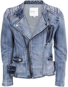 Vestes en jean tricotées de haute qualité pour femmes, vêtements d'extérieur décontractés pour l'hiver, logo/couleur personnalisés, respirantes, écologiques, séchage rapide, 100% coton - Product Image 5