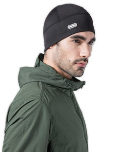 Gorro de Invierno al por Mayor con Forro de Satén de Seda Jacquard, Gorro Liso con Diseño Elegante y Detalles en Tela - Product Image 6