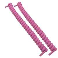 Lacets élastiques ronds bouclés paresseux sans lacets élastiques en spirale