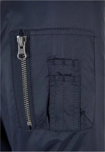 Chaquetas para Hombre, Chaqueta Bomber Corta Negra de Nailon Suave para Otoño e Invierno, con Cierre, Ecológica, Estilo Retro Americano, Chaqueta de Piloto 2026 Top - Product Image 6