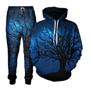 Conjuntos Deportivos de Invierno para Hombre, Personalizados, al por Mayor, 100% Algodón, Tallas Grandes, Ecológicos, con Capucha, Transpirables, en Tendencia - Product Image 3