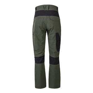 <b>Pants</b> for Men <b>Cargo</b> Pockets Flame Resistant 100% Cotton Elastic Waist <b>Work</b> <b>Pants</b> Heat Resistant Welding Trouser - Product Image 2
