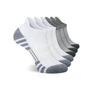 Wholesale <b>Men's</b> Premium Cotton Business Casual Ankle <b>Socks</b> – Breathable Summer Crew <b>Socks</b> in <b>White</b> Brown & Blue with Custom Size - Product Image 4