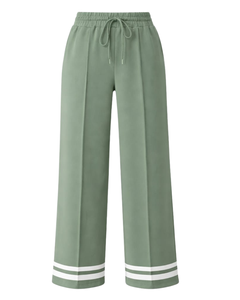 Sage Green Wide Leg Pants Women Casual High Waist <b>Drawstring</b> <b>Trousers</b> Loose Fit Straight Pants Comfortable Lounge Wear Fashion - Product Image 1